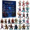 Advent Calendar Contains 24 Gifts, Cute Figures Doll Advent Calendar, Countdown Calendar With Surprise Toys, Collectible Figures Gift For Kids