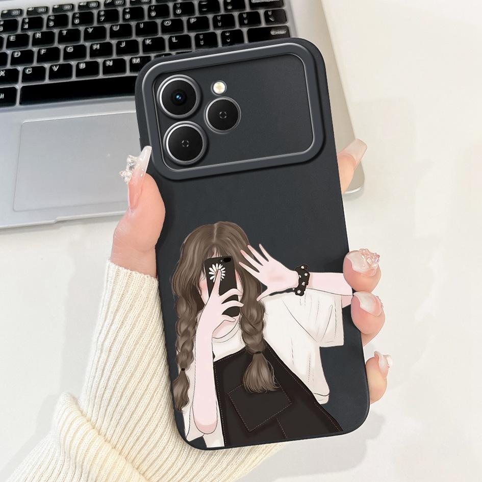 Чехол для Tecno Spark 40 Популярный мультяшный Космический Мягкий силикон Защита камеры Чехол для телефона Для Tecno Spark 40C Spark40 4G Корпус