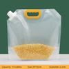 Мешок для хранения зерна Портативный герметичный мешок для зерна Защищенный от насекомых Влагостойкий мешок для хранения свежих продуктов Кухонные принадлежности Пластиковые пакеты