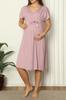 Maternity Tunic Nightgown Short Sleeve Lycra