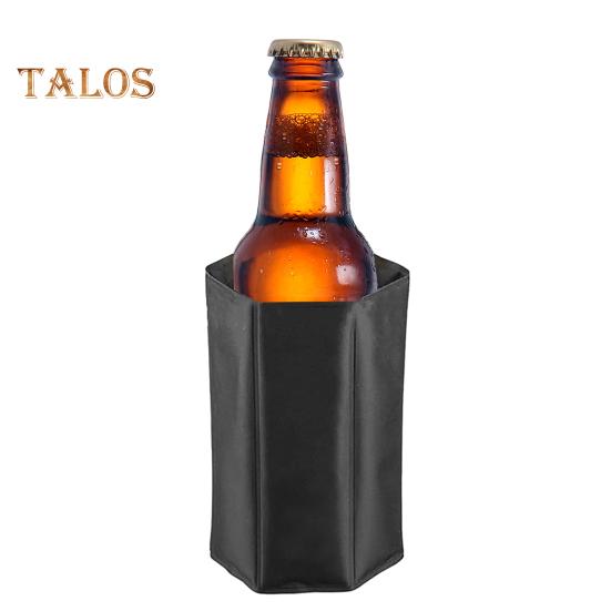 Охладитель для вина, мешок для льда, портативный быстрозамерзающий гель, складная лента-застежка, универсальный уличный охладитель для бутылок пива для пикника, напитков, шампанского