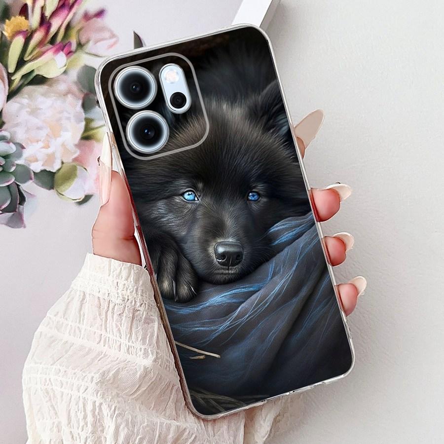 Чехол для телефона OPPO Reno14 F 5G Capa Мягкий силикон Новый цветочный Защитная задняя крышка Для Oppo Reno 14F 14 F CPH2743 Fundas Coque