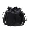 2025 New Japanese Leisure Niche Outdoor Sports Drawstring Bucket Bag Fashionable Versatile Light Travel Messenger Bag