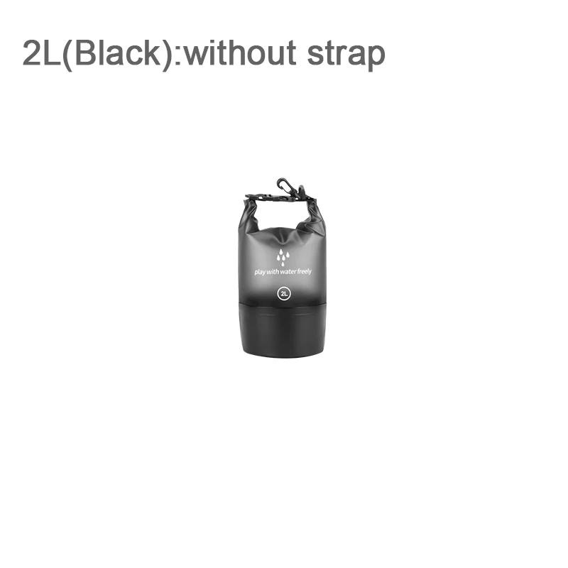 PVC Waterproof Dry Bag 2L/5L/10L/20L Outdoor Diving Foldable Man Women Beach Swimming Bag Rafting River Ocean Backpack