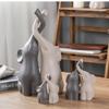 Room Couples Valentine's Day Desktop Decoration Ceramic Elephant Table Decoration Ceramic Ornaments