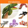 Новая плюшевая игрушка-кукла в виде морского животного для малышей, интерактивные ручные куклы акула и черепаха, идеальный подарок для детей, персонажи)