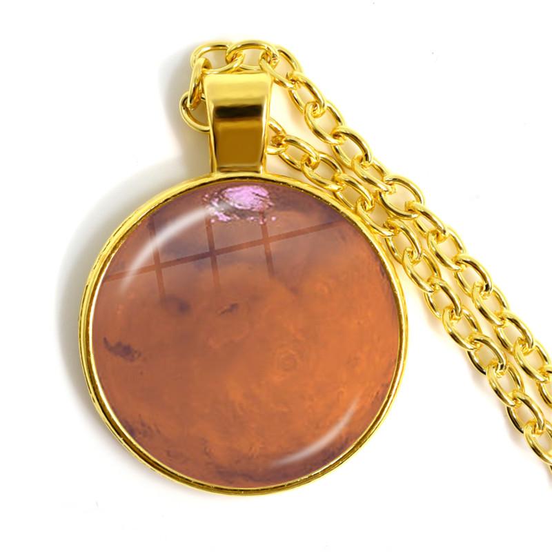 Серебряное ожерелье с подвеской в виде планеты Солнечной системы, ожерелье с подвеской в виде галактической туманности, Вселенские украшения для женщин и мужчин, Подарок на день рождения