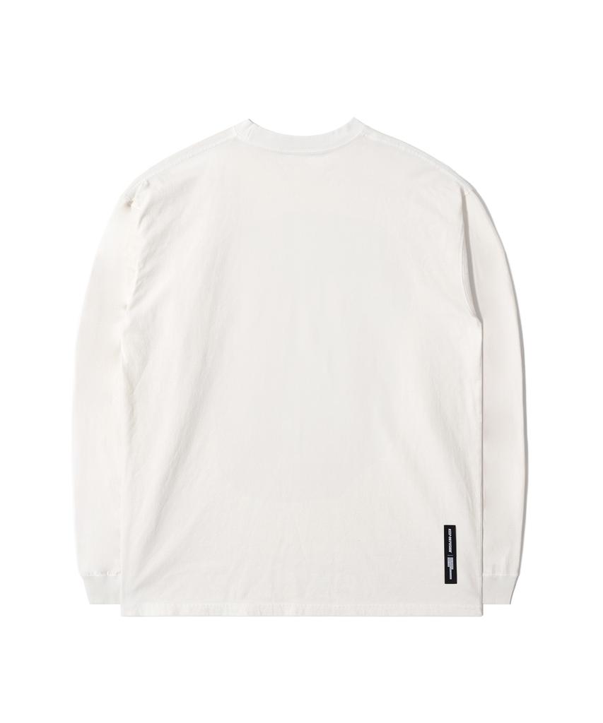 QT8 GARMENTS Rg Bliss Washed Long Sleeve (Ecru)