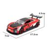 1/32 Scale Alloy E-tron Concept Racing Car Model Toy Die Cast Pull Back Sound Light Sports Vehicle Toys for Gifts