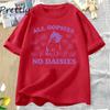 Футболка All Oopsies No Daisies Футболка Retro Cat Kitten Футболка Funny Cat Lover Футболка Unisex Unisex Футболки с коротким рукавом Летние футболки Streetwear