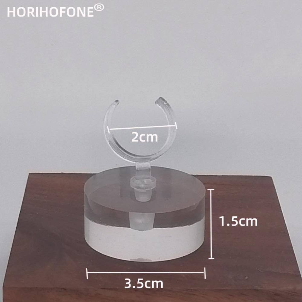 Геометрическая прозрачная акриловая подставка для колец, органайзер для ювелирных колец, держатель, витрины, реквизит для фотосъемки