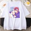Anime Sk8 Reki Kyan Langa Hasegawa Clothing Women Loose Crewneck T -Shirt Summer Fashion Breathable Casual Loose Unisex T -Shirt