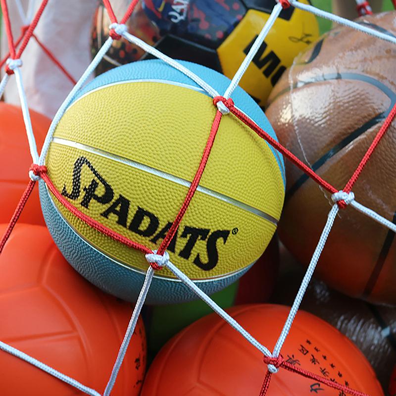 Portable Carry Net Bag Balls Volleyball Durable Standard Nylon Rope Storage Ball Bag Thread Soccer Basketball Hoop Mesh Net