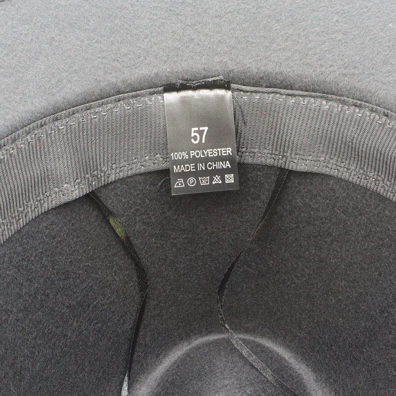 Unisex British Classic Large Brim Fedora Lightweight Hat For Autumn Winter