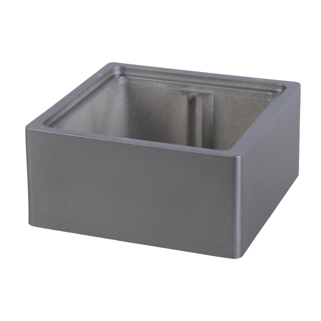 2Pcs Black Plastic Light Switches Cover Plates Self Adhesive Square Shape Wall Switches Stickers for Home Decoration