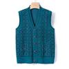 New Mother's Autumn Vest Jacket Medium and Old Knitted Sweater Vest Casual Grandma Autumn Top