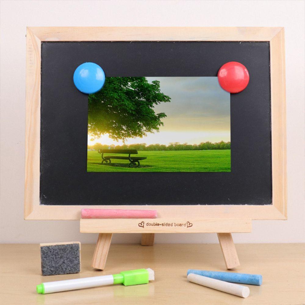 Writting To do List Desk Display Mini Blackboard Reminder Board Wooden Easel Chalkboard With Stand