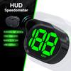 Автомобильный GPS-спидометр HUD-дисплей с цифровым спидометром с дисплеем км/ч/миль/ч для грузовиков, мотоциклов, подключаемых и используемых автозапчастей, аксессуары