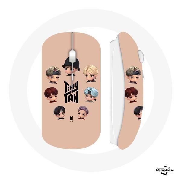 Wireless Mouse BTS TinyTAN Animation Poster RM Jin Suga J-Hope Jimin V And Jungkook
