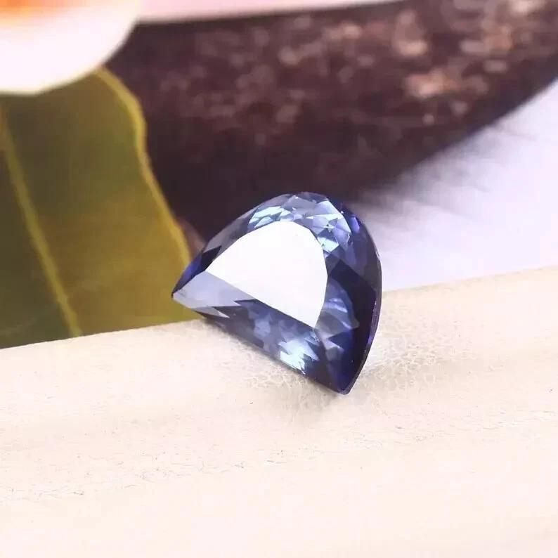 Natural Blue Sapphire Fancy Ceylon 11+ Ct Certified Fabulous Loose Gemstone