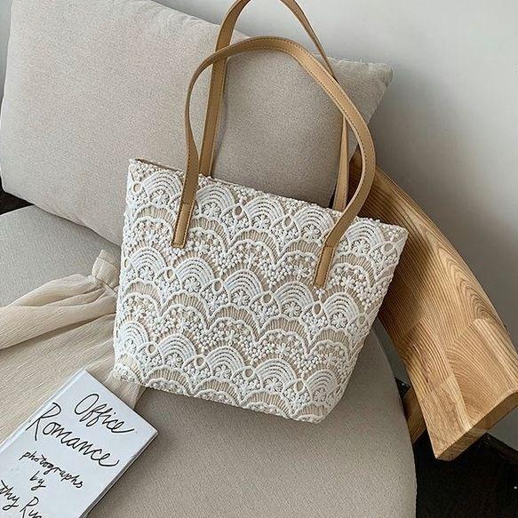 Кружевная сумка через плечо Новая художественная холщовая сумка-сумка