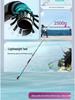 Удилище Wave Tip Kui Super Light & Hard для карася и тай: 28-19 Тон, Легкий, Универсальный для Крупной Рыбы