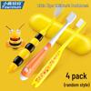Little Deer Mom Children's Soft Bristle Toothbrush 4-Pack