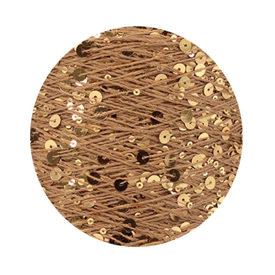 50 г/моток 140 м хлопчатобумажная пряжа для ручного вязания с пайетками 3 мм+6 мм для самостоятельного вязания женского шерстяного свитера, шапки и шарфа