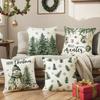 Наволочка не содержит наполнитель, Рождественская подушка, Подушка для дивана в гостиной, Прикроватная подушка, Новая подушка