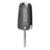 Mxzzand Car Key Case Folding Key Case for Car, 2 Buttons, Accessory Suitable for / Opel Astra H Auto Shell