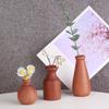1 шт. деревянная ваза, украшение для дома, цветочный горшок, минимализм, композиция из растений, бутылка для хранения цветов, скандинавский настольный орнамент