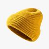 Custom Winter Hats Wool Beanie Embroidery Logo Classic Knit Beanies Knit Cuffed Plain Hats Skull Cap Warm Beanies