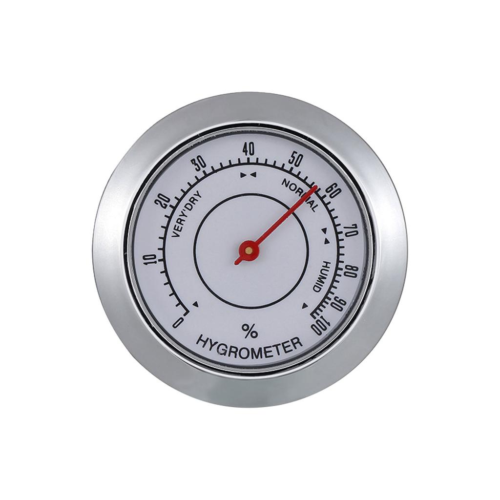 Измеритель влажности сигар из нержавеющей стали, гигрометр, термометр, карманные сигареты, детектор влажности для домашних офисов