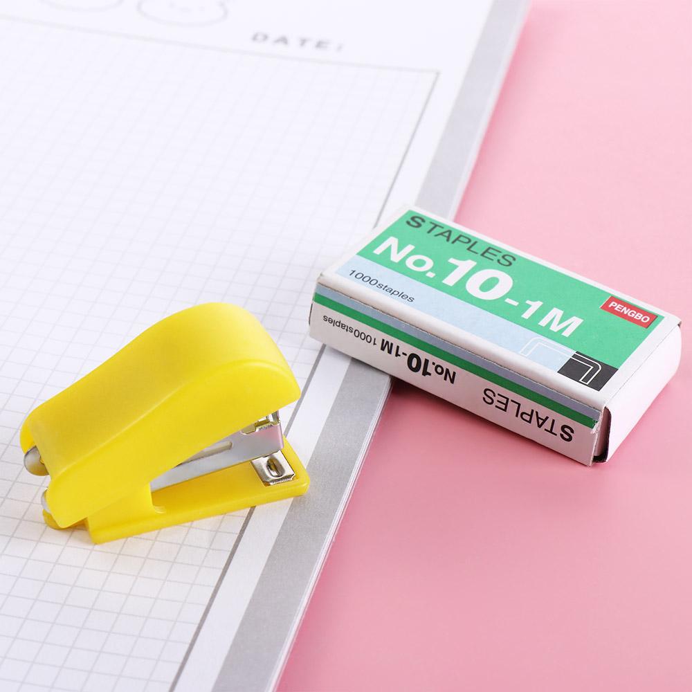 Small Labor-Saving Stapler Set Paper Binding Paper Stapling Tools School Supplies