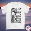 Черная футболка унисекс из плотного хлопка с логотипом Silverstein Band Music Полный размер QA1557