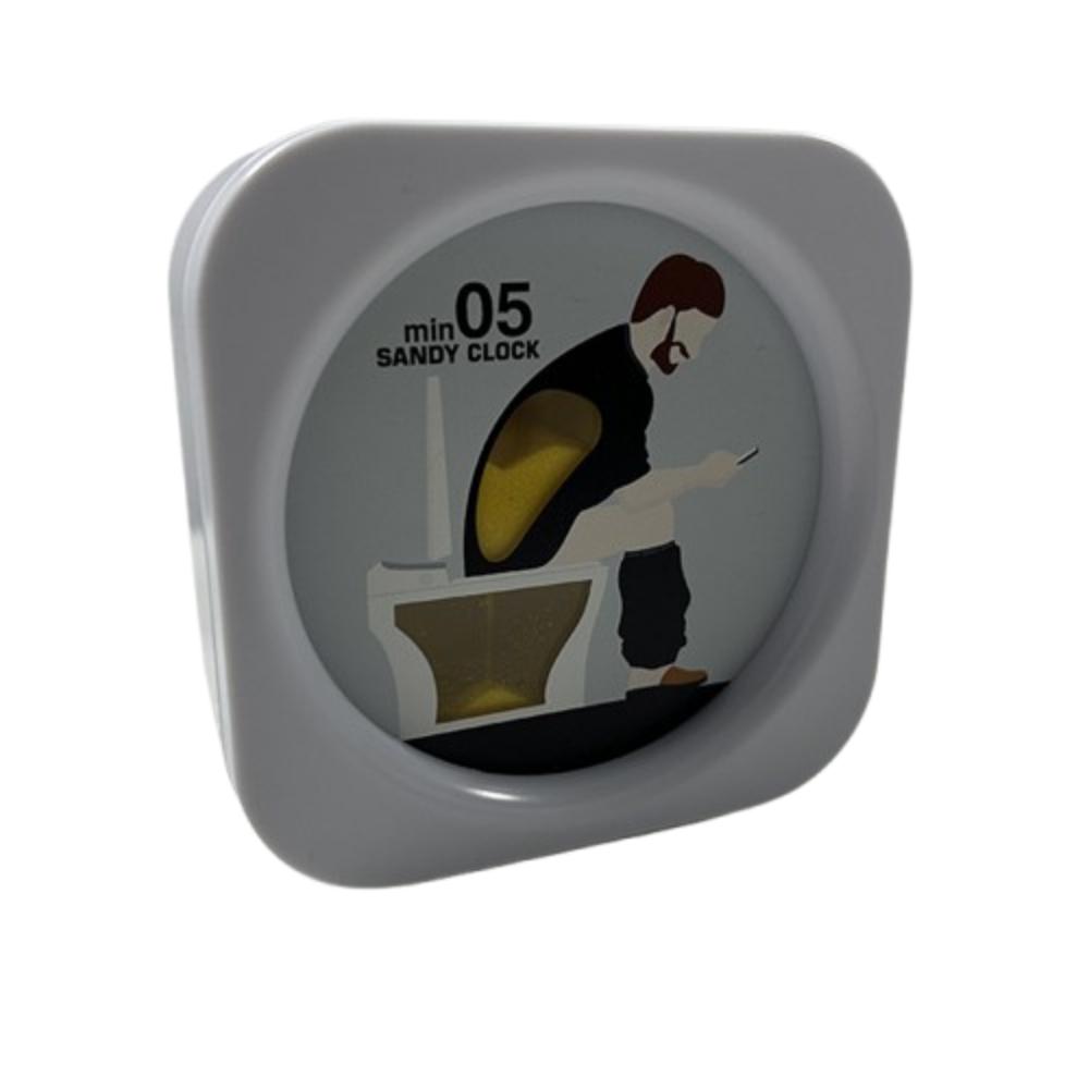 Унитаз Форма песочные часы Таймер для туалета Забавный новинка Напоминание Таймер 5 минут Песочные часы Папа