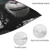 Monkey Headphones Sunglasses Dj Pillowcase Polyester Linen Velvet Creative Zip Decorative Pillow Case Home Cushion Cover