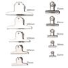 Universal Mountain Shaped Clip Stainless Steel Bill Clip Multifunctional Clamp  School Office
