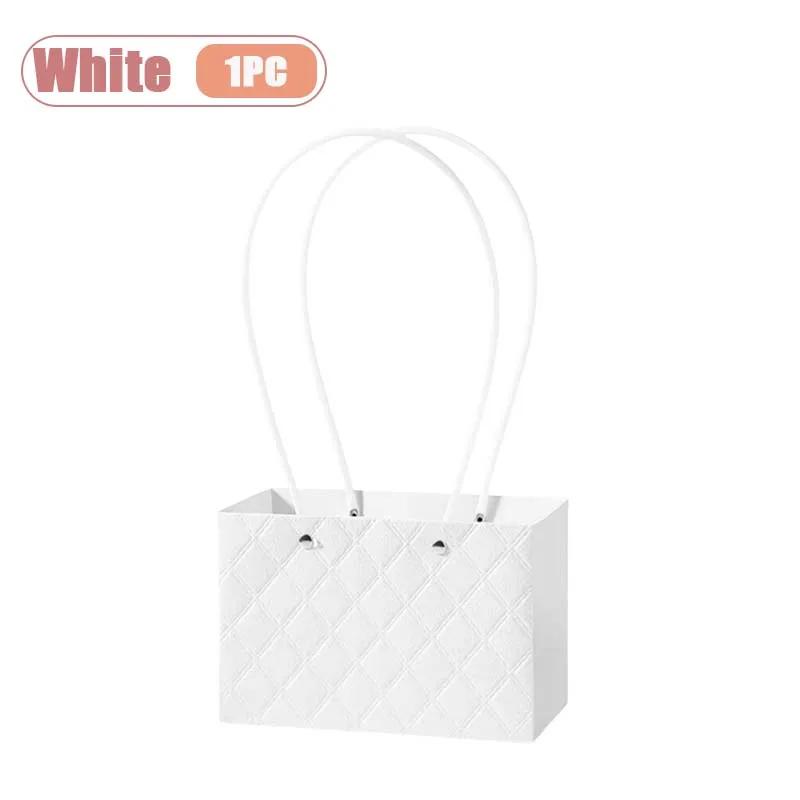 1-10PCS Reusable Waterproof Flower Gift Tote Bag Portable Floral Packaging Bag for Wedding Birthday Party Bouquet ArrangementUse