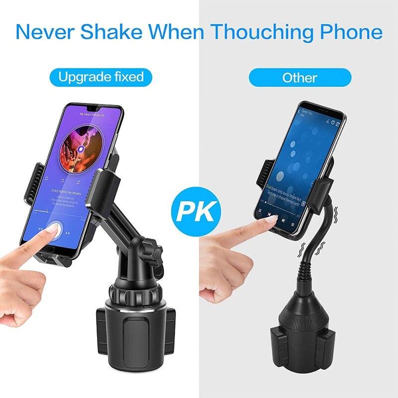 Mobile Phone Accessories Universal Cup Mount Holder for Car Adjustable Smartphone