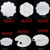 Gift Painting Supplies Alternatives Paint Art Paint Tray Plastic Palette Round Palette Watercolor