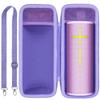 Ultimate Ears UE MEGABOOM 3 4 Bluetooth Wireless Speaker Compatible with Lebakort Storage Case (Purple Case)