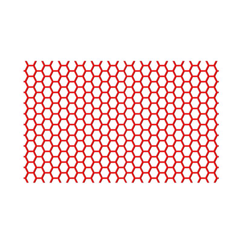 Задний фонарь автомобиля Сотовые наклейки Задний фонарь Крышка лампы