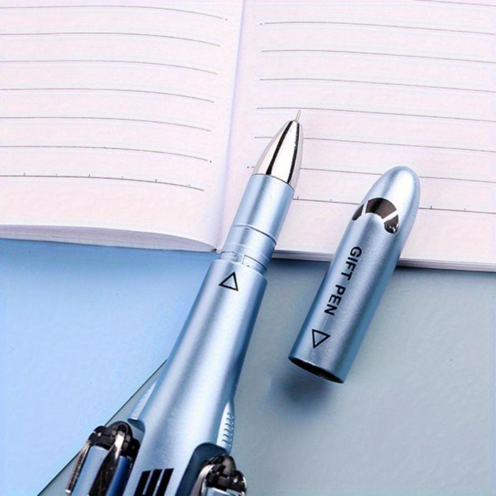 1/5/30 шт. Ручка нейтральная с дизайном истребителя, Студенческая ручка-роллер, Канцелярские товары, Принадлежности для письма, Веселые подарки для вечеринок и дней рождения, Выпускной, Сезон возвращения в школу