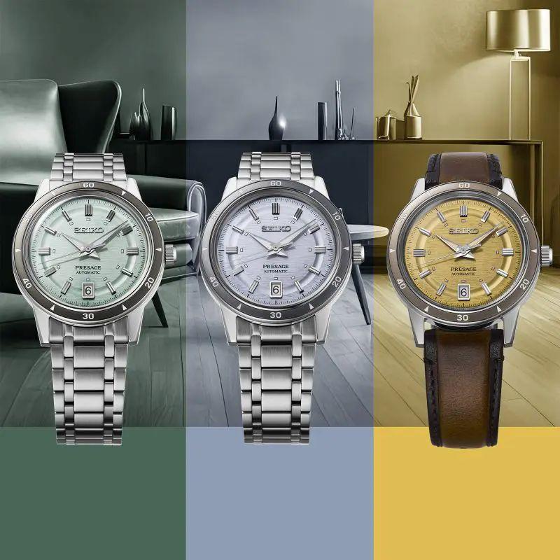 Seiko Presage Style 60’s Golden Yellow Dial Automatic SARY269 Men’s Watch SRPL75J1