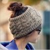 Autumn and Winter, Roofless, Fried Dough Twists Knitting, Wool Hat, Headband, Warm Headband