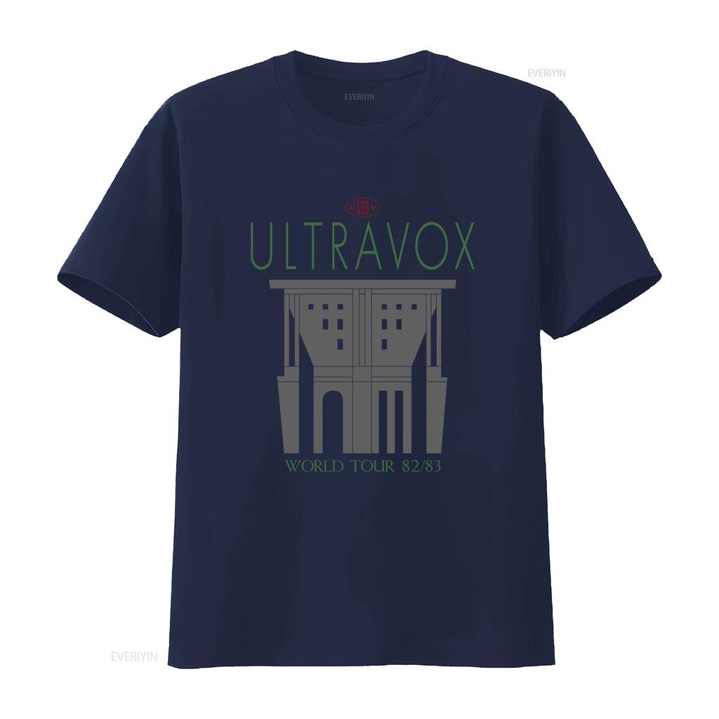 Vintage 1982 1983 Ultravox World Tour Concert T Shirt Heather Gray M L 80s New Wave Synthpop Band Merch vintage Washed homme