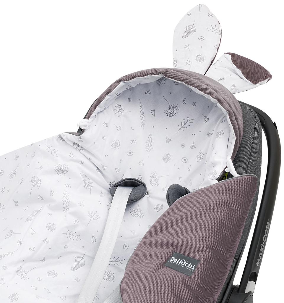 Baby Car Seat Toffee Blanket