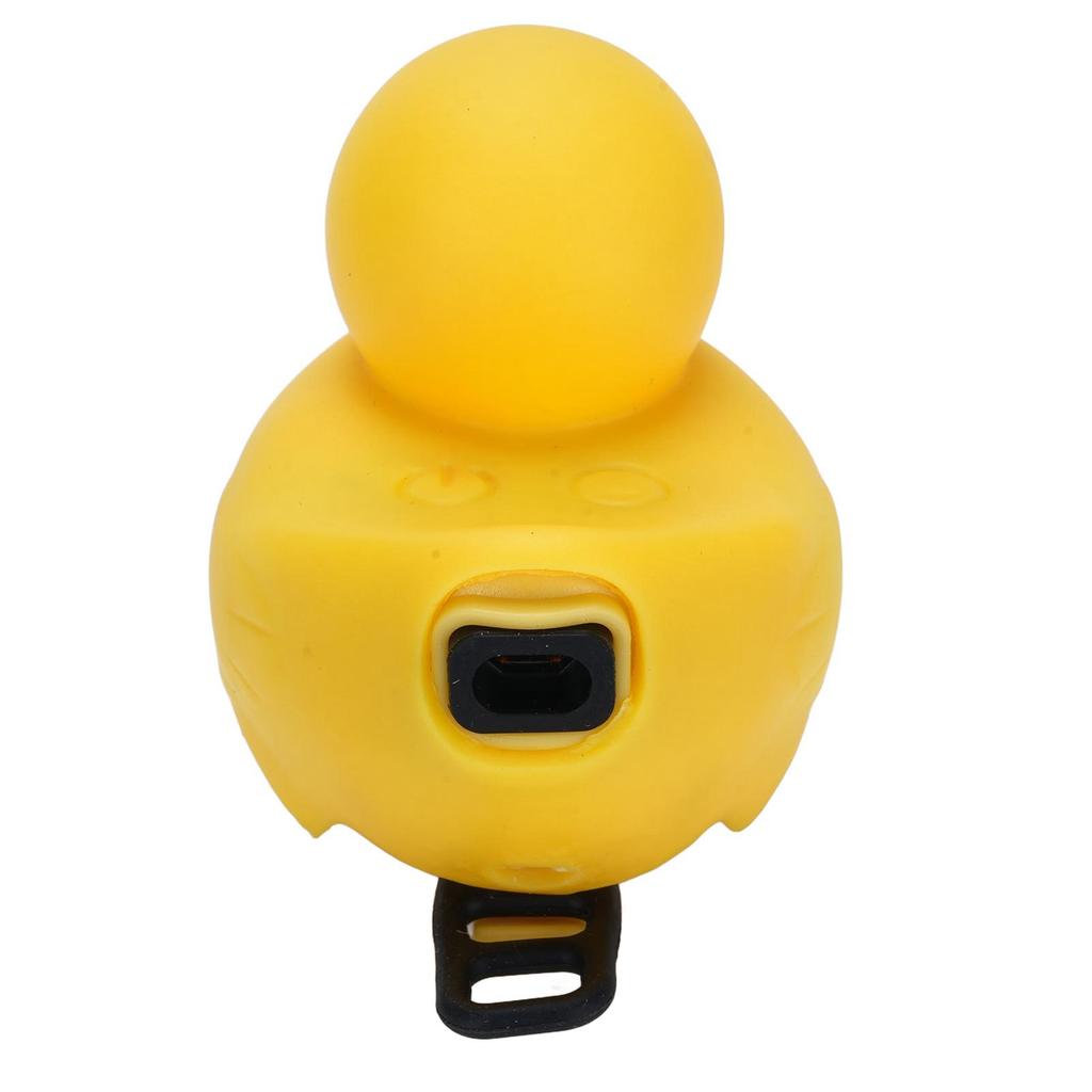 Duck Bicycle Horn with Light Silicone 850mAh Battery Improve Safe Riding Duck Bike Bell for Electric Scooters