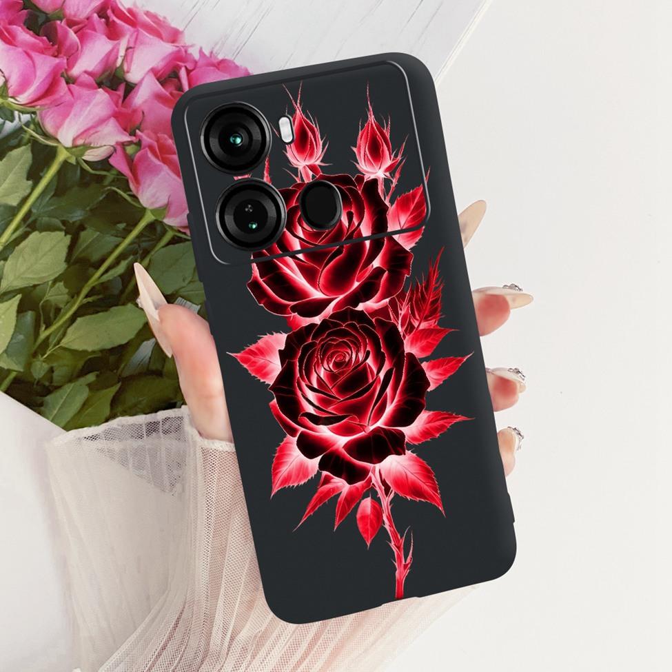 Чехол для ITEL P40 Чехол P662L Силиконовый Милый Кот Модный Забавный Расписной Funda Для P40 ITEL P 40 Корпус Телефона